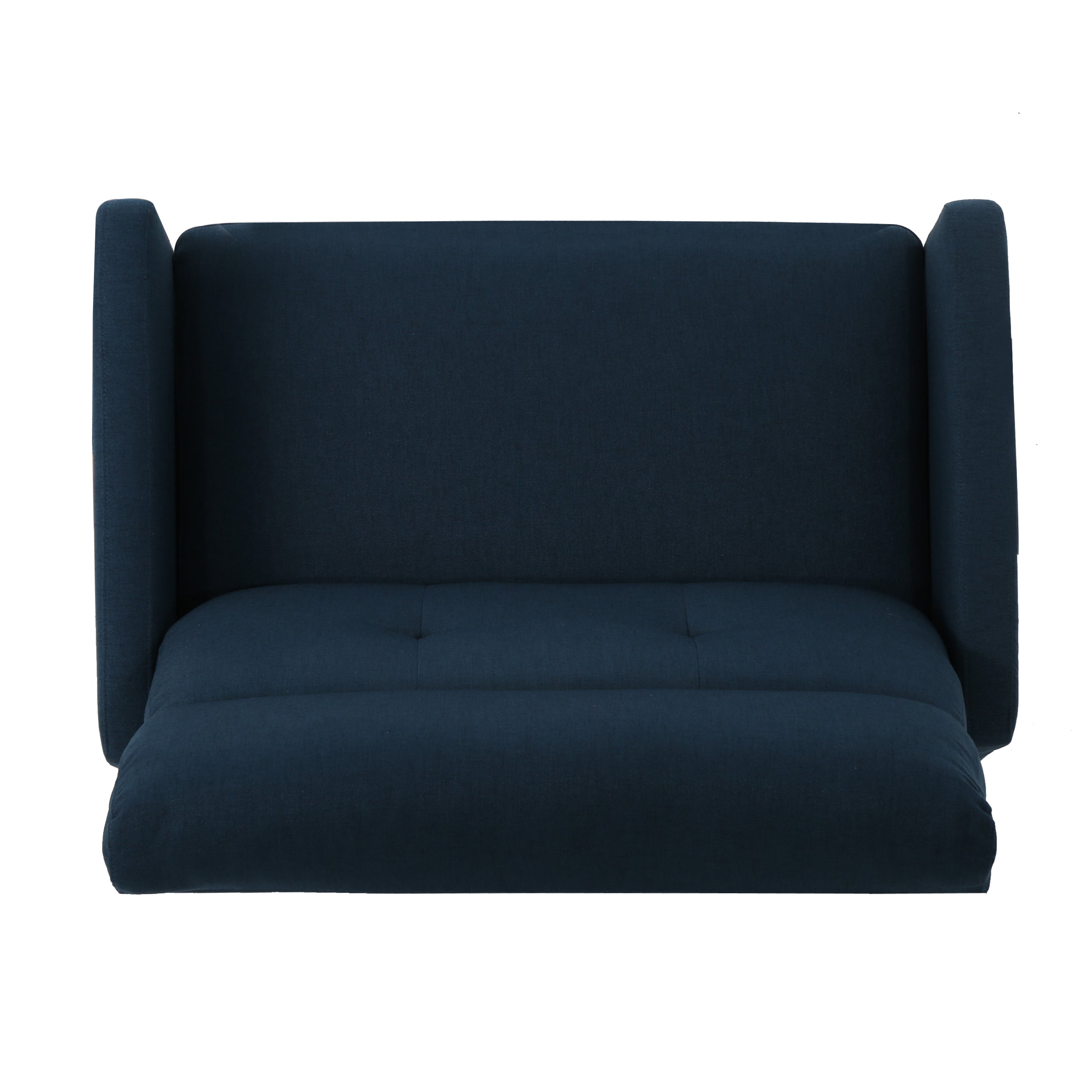 Alma Contemporary Upholstered Loveseat Recliner - Grand Goldman Shop