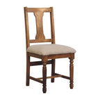 Solid Wood Writing Chair with Turned Legs - Grand Goldman