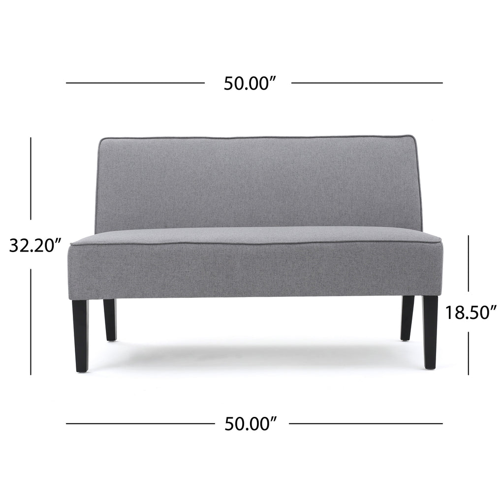 50'' Upholstered Loveseat - Grand Goldman Shop
