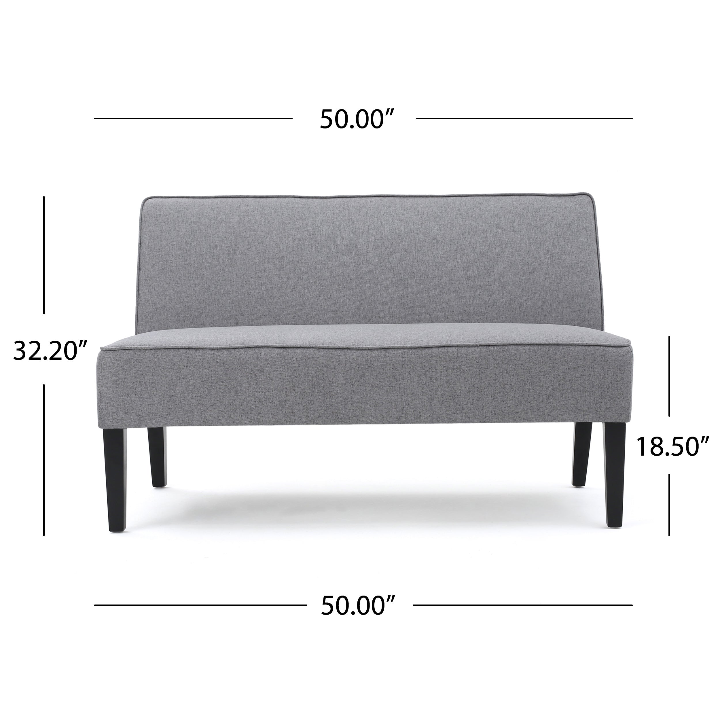 50'' Upholstered Loveseat - Grand Goldman Shop