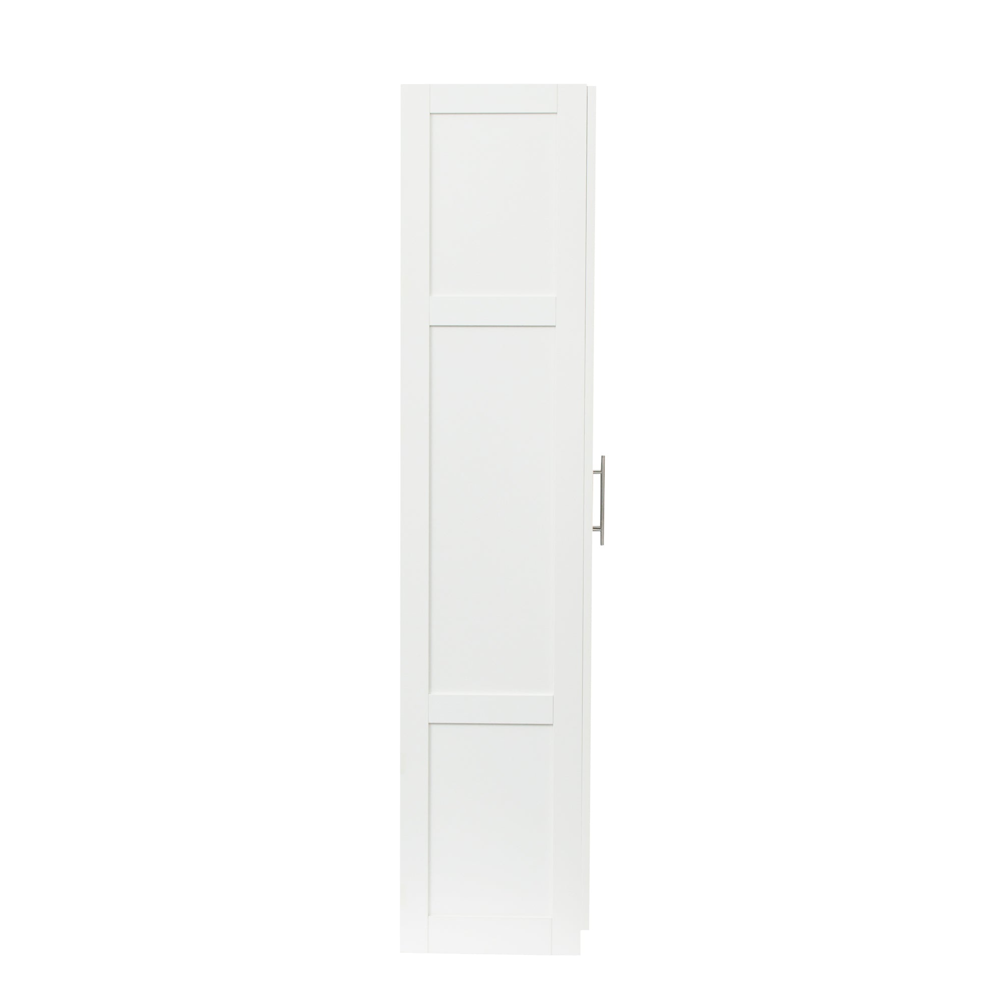 Pantry Cabinet, Kitchen Pantry Storage Cabinets with 2 Door and 3  Shelves, White Pantry Storage Cabinet, Cupboard for Kitchen, Dining Room and Living Room. - Grand Goldman Shop