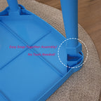 Kids Table,Plastic Children Activity Rectangular Table for School,Home,Play,Reading Dining,Kindergarten(Enlarge Size) - Grand