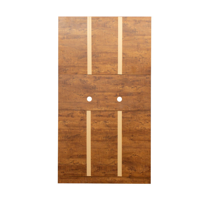 70.87' Tall Wardrobe& Kitchen Cabinet, with 6-Doors, 1-Open Shelves and 1-Drawer for bedroom,Walnut - Grand Goldman Shop