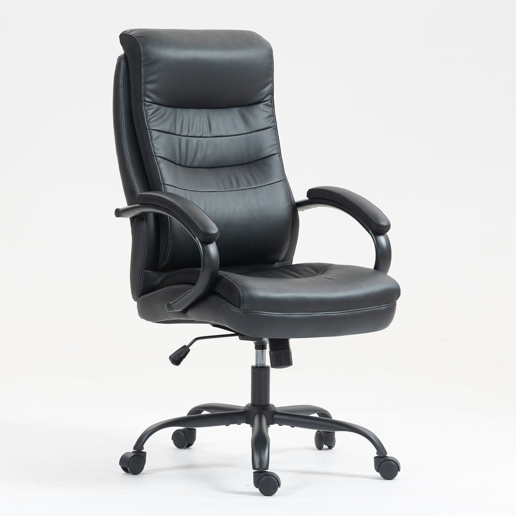 High backrest PU material office chair:9131HJ-PU-KD | Premium Home Decor - Grand Goldman