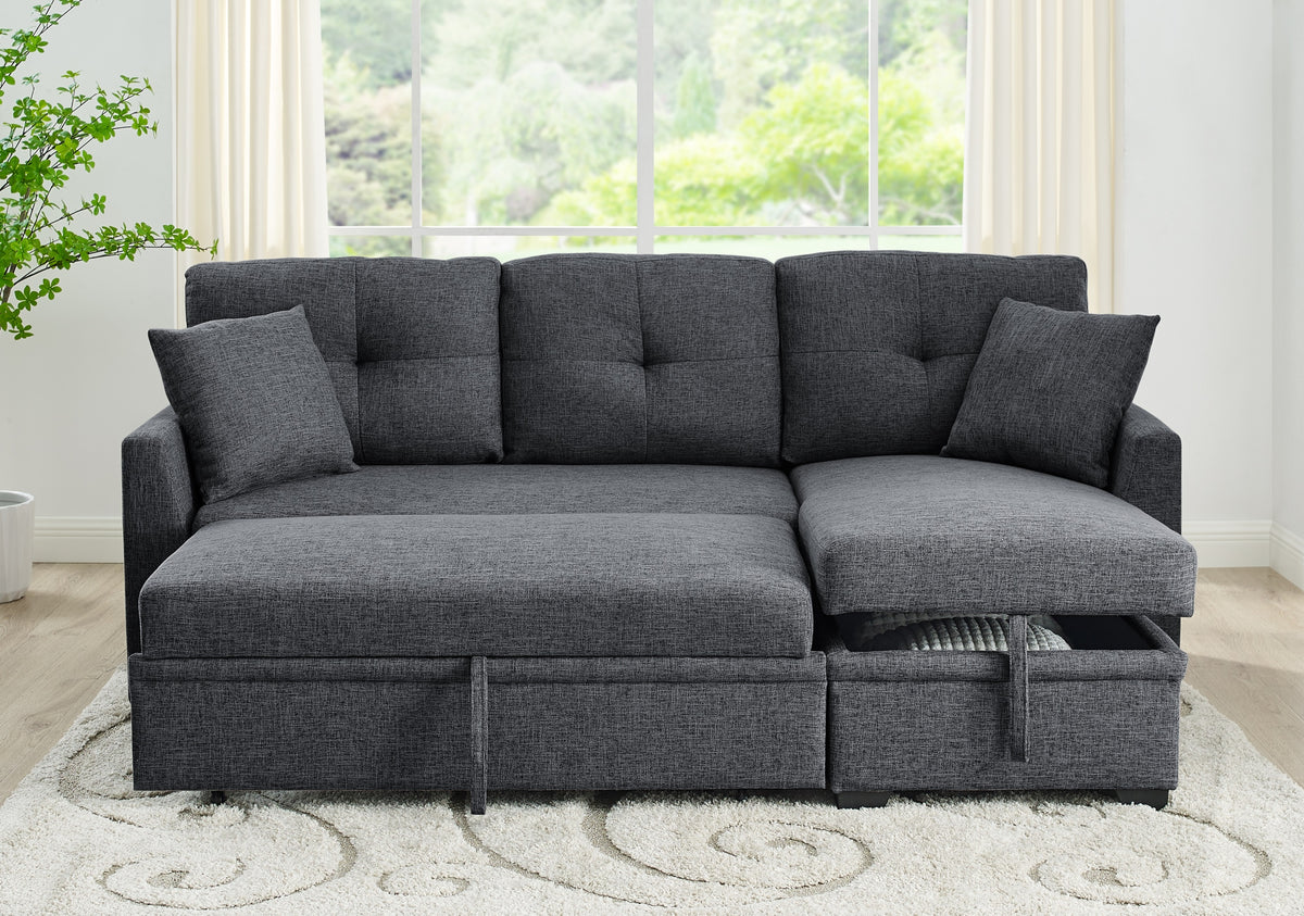 Modular Sleeper Sectional Sofa with Storage - Grand Goldman Shop