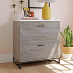 Lateral File with Full-Extension Slides, Brown finish | Premium Home Decor - Grand Goldman