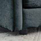 Chenille Fabric Ottomans Footrest to Combine with 2 Seater Sofa, 3 Seater Sofa and 4 Seater Sofa, Grey Chenille - Grand Goldman Shop