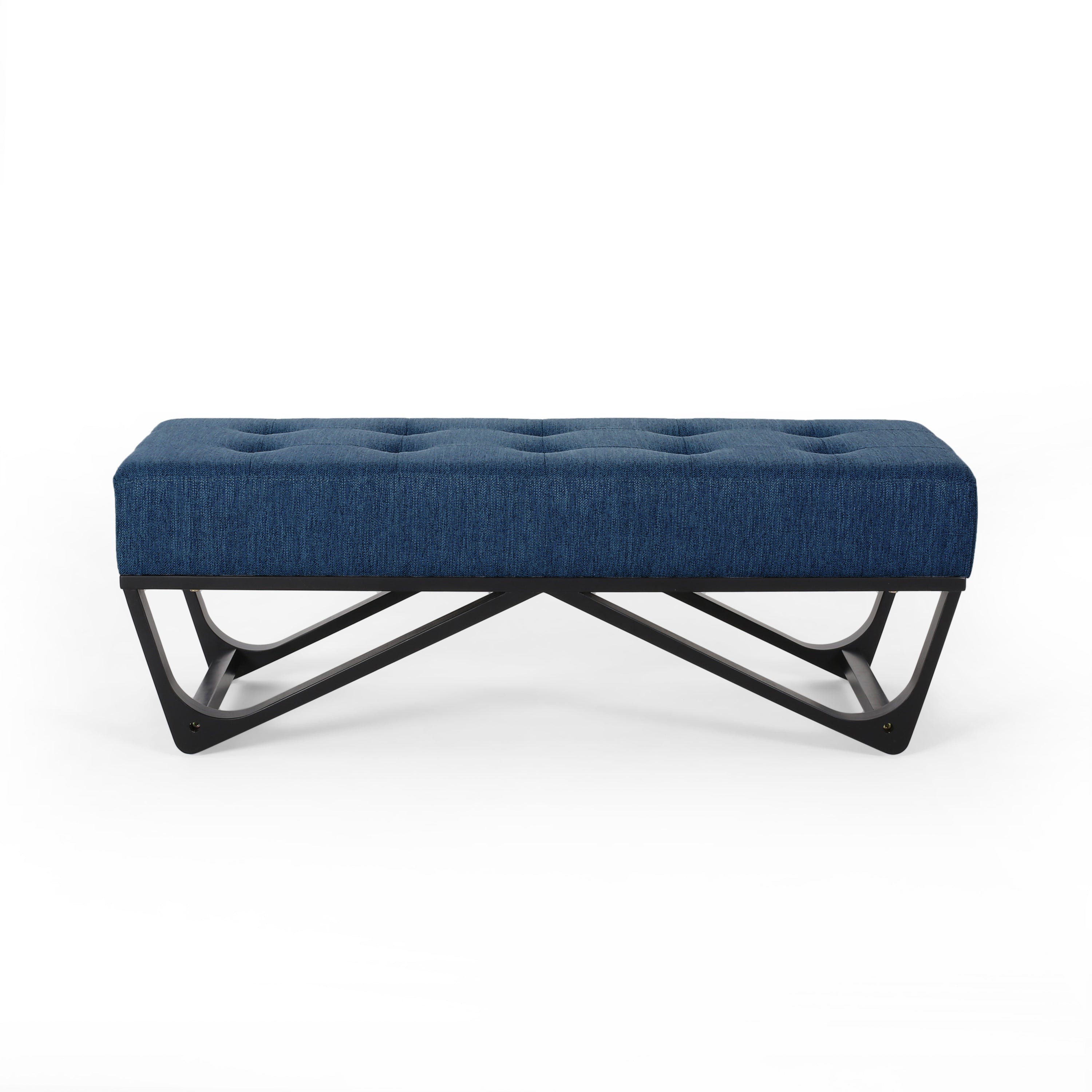 Navy blue Ottoman - Grand Goldman Shop