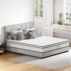 Queen Size Mattress,12 Inch Hybrid Mattress, Individually Pocketed Innerspring, Medium Firm - Grand Goldman Shop
