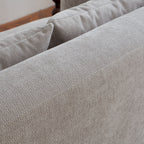 Sofa-in-a-Box, Memory Foam 2-Seater Couch, No Installation & Easy to Transport, Deep Seat Modern Sofa with chenille Fabric, Couch for Living Room, Bedroom, Apartment, Home Office,Gray - Grand Goldman Shop