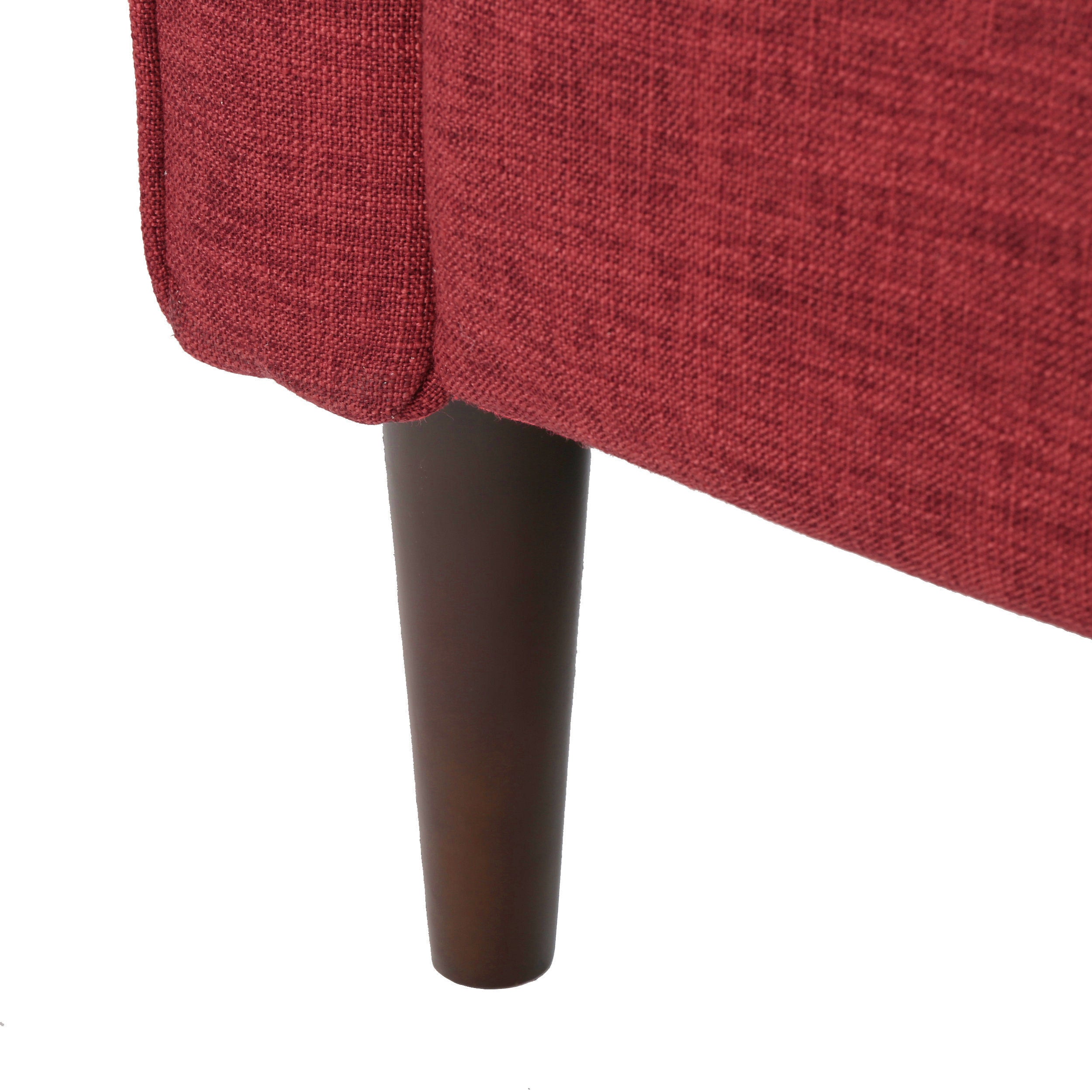 Macedonia Mid-Century Modern Button Tufted Fabric Recliner - Grand Goldman Shop