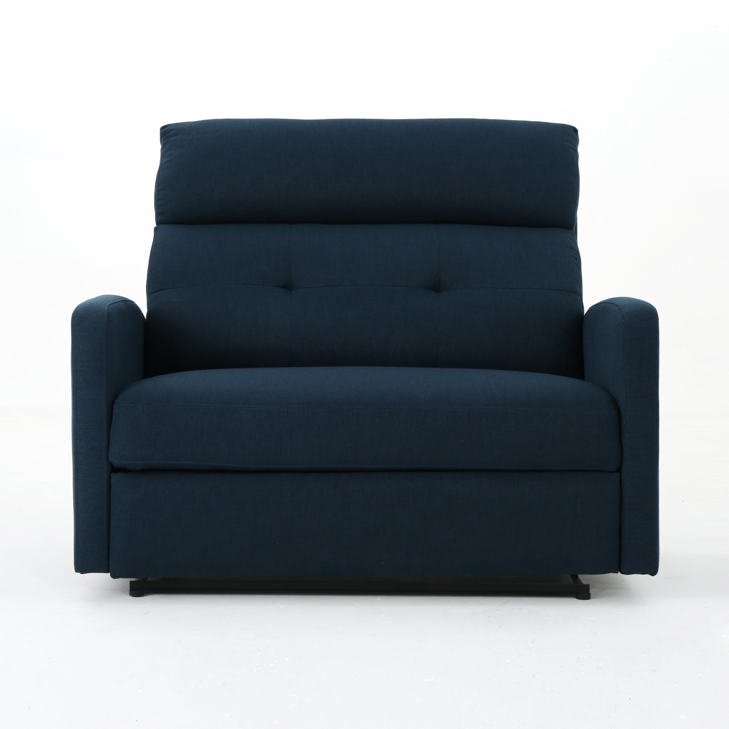 Alma Contemporary Upholstered Loveseat Recliner - Grand Goldman Shop