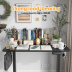 STARY Electric Standing Desk Adjustable Height Sit Stand Home Office Desk with Splice Board | Premium Home Decor - Grand Gold