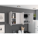 Sitka Wall Cabinet, Two Spacious Divisions, Four Doors - Grand Goldman Shop