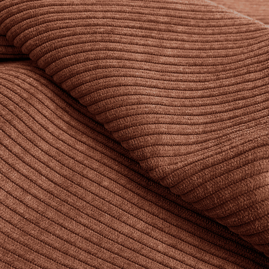 78.8' Compression Sofa,Convertible Floor Sofa Bed-with Pillow Back Support Armrest,Comfy Futon Couch Sleeper Bed,Loveseats Boneless Modular Sectional Sofa,Corduroy fabric,for Living Room,Bedroom,Brown - Grand Goldman Shop