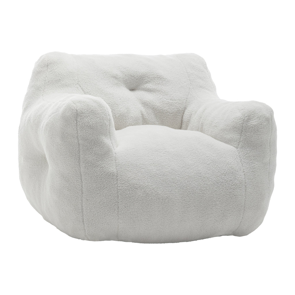 Bean Bag Chair, Bean Bag Sofa Chair with Armrests Stuffed High-Density Foam, Lazy Sofa Comfy Chairs BeanBag Chair for Adults in Living Room,Bedroom Reading - Grand Goldman Shop
