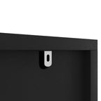 Black 9 Drawer Dresser, 63' Large Deep Chest of Drawers, Wooden Dresser Storage Cabinet with 9 Drawers for Bedroom, Long Dressers for Living Room, Hallway, Drawer panel with wavy patterns - Grand Goldman Shop
