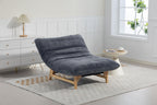 Bean bag chair for Adults ,Accent Armless Lazy Sofa, Casual Single Sofa, Corduroy Fabric, For Living Room And Bedroom , With Backrest, Single Seat - Grand Goldman Shop
