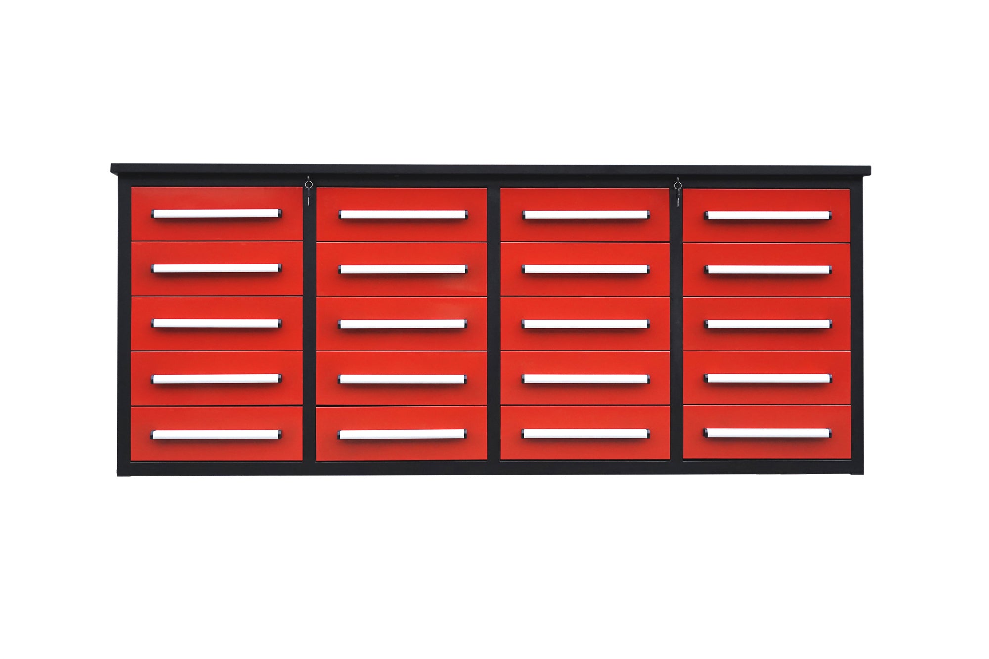 7' Garage Storage Cabinets with Workbench (20 Drawers) | Premium Home Decor - Grand Goldman