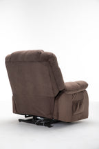 Power Lift Recliner Chair for Elderly- Heavy Duty and Safety Motion Reclining Mechanism-Fabric Sofa Living Room Chair - Grand Goldman Shop