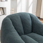 Comfy Bean Bag Chair with Memory Foam Filler – Tufted Soft Stuffed Bean Bag Sofa for Dorm, Apartment, or Living Room – Green - Grand Goldman Shop
