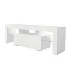 Entertainment TV Stand, Large TV Stand TV Base Stand with LED Light TV Cabinet. - Grand Goldman Shop