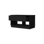 Tulip Storage Bench, Two Drawers, Two Shelves - Grand Goldman Shop