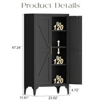 Metal Adjustable 2 Doors Metal Storage Cabinet Kitchen Pantry Cabinet With Adjustable Shelves all Steel Cabinet Locker For Ki