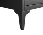 Metal Adjustable 2 Doors Metal Storage Cabinet Kitchen Pantry Cabinet With Adjustable Shelves all Steel Cabinet Locker For Ki
