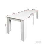 Multifunctional extendable console table - Grand Goldman Shop