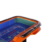 12 Feet Craps Table Model 13829 Blue | Premium Home Decor - Grand Goldman