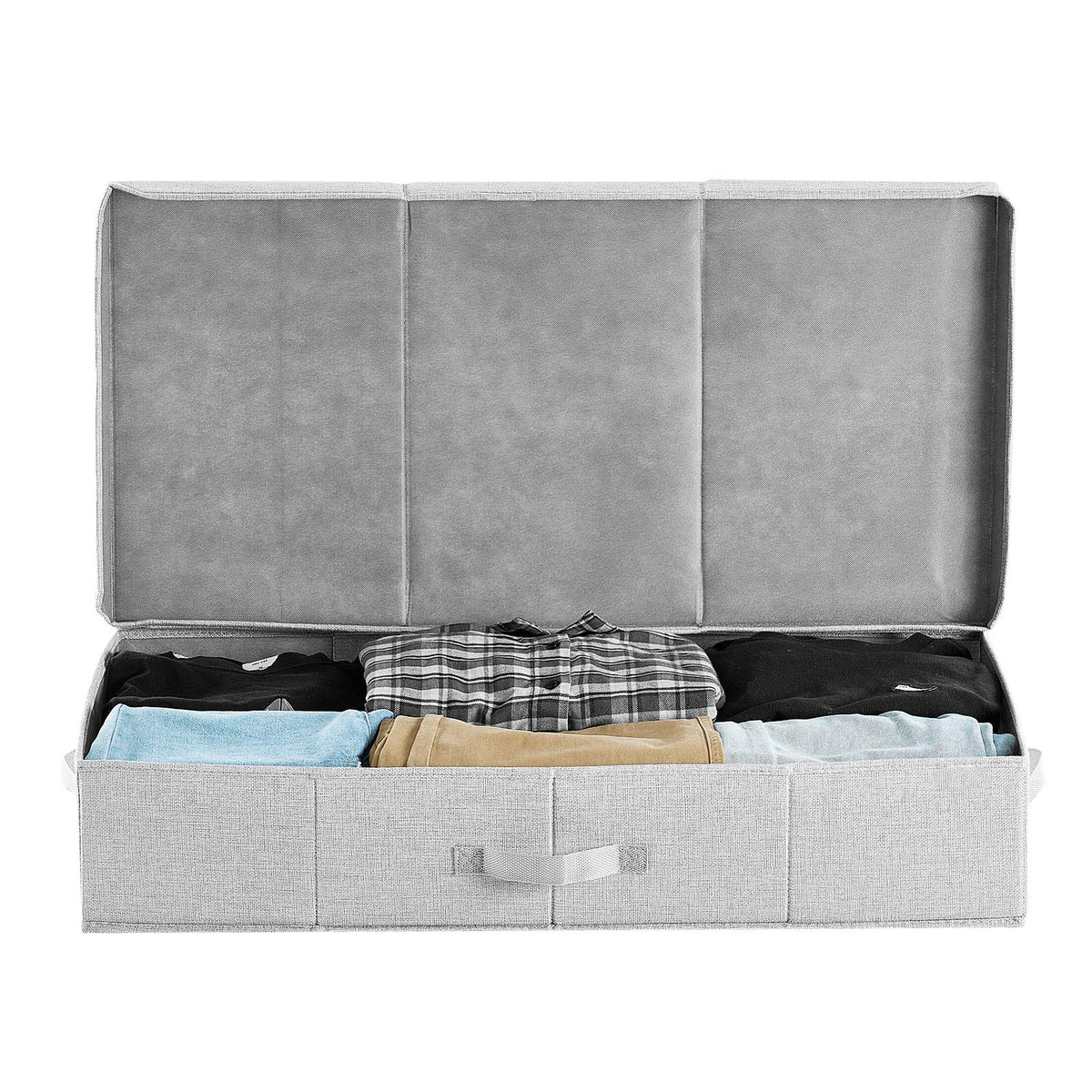 Under Bed Storage 48L Foldable Underbed Box for Household Organization 2 Pack - Grand Goldman Shop