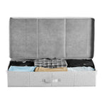 Under Bed Storage 48L Foldable Underbed Box for Household Organization 2 Pack - Grand Goldman Shop