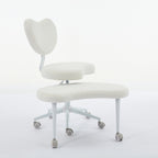 Meditation Chair Plus, Cross Legged Chair with Wheels, ADHD Chair, Criss Cross Desk Chair with Lumbar Support and Adjustable 