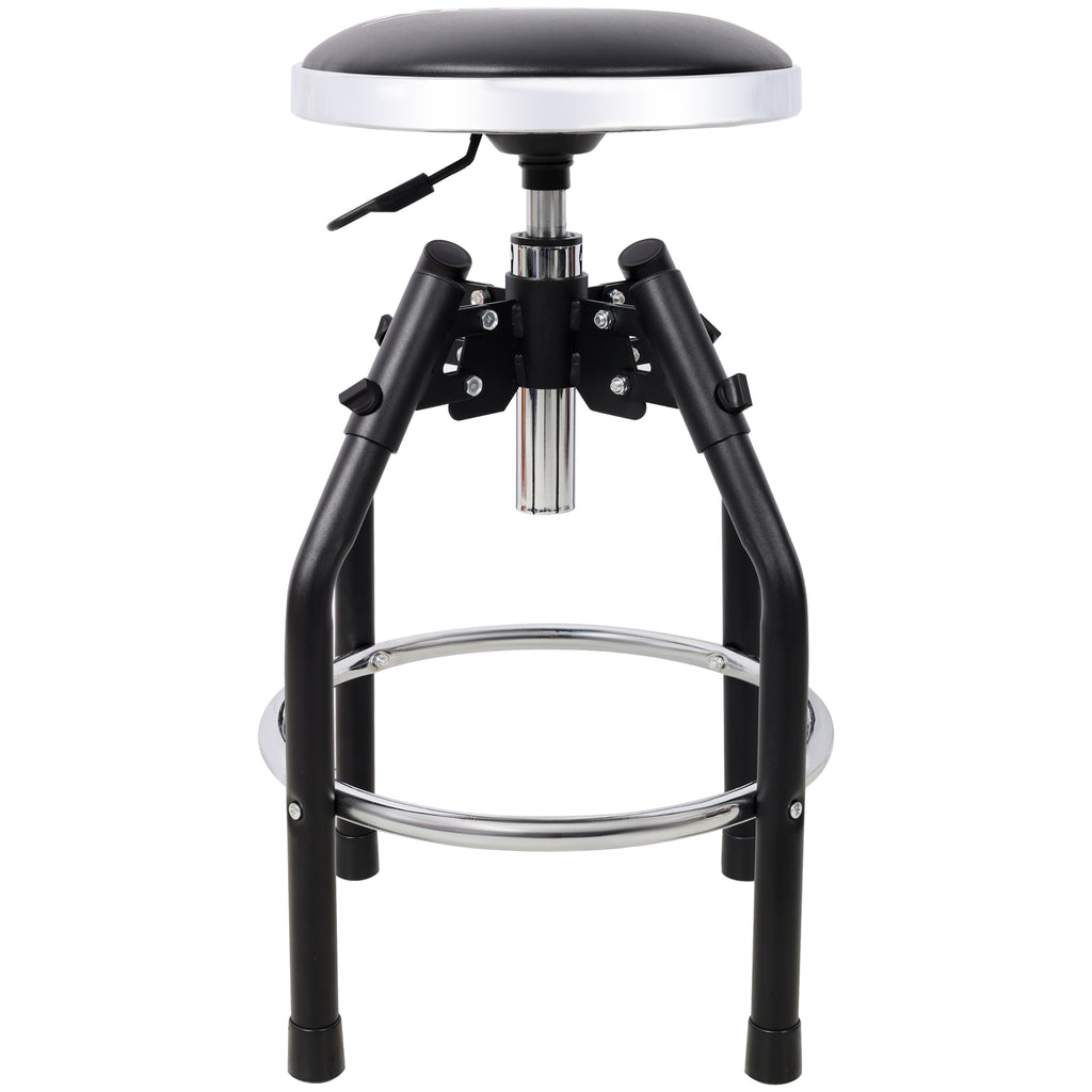 Heavy Duty Adjustable Hydraulic Shop Stool,Adjustable Mechanic Stool,Foot Rest Stool,360° Swivel - Grand Goldman Shop