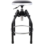 Heavy Duty Adjustable Hydraulic Shop Stool,Adjustable Mechanic Stool,Foot Rest Stool,360° Swivel - Grand Goldman Shop