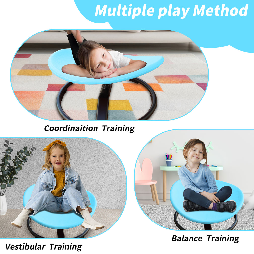 KIds Sensory Swivel Chair For Children With Autism, Sensory Toys For Children With ADHD, Training Body Coordination, For Focu