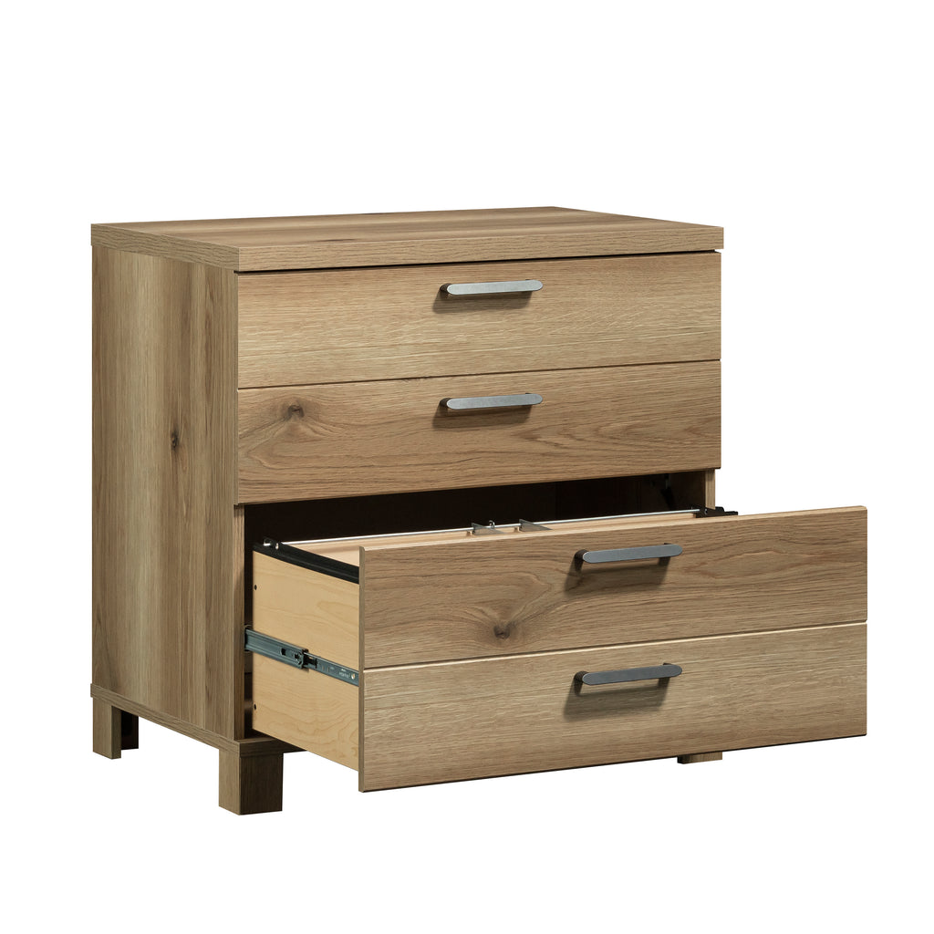 Lateral File with Practical Storage, Brown finish | Premium Home Decor - Grand Goldman