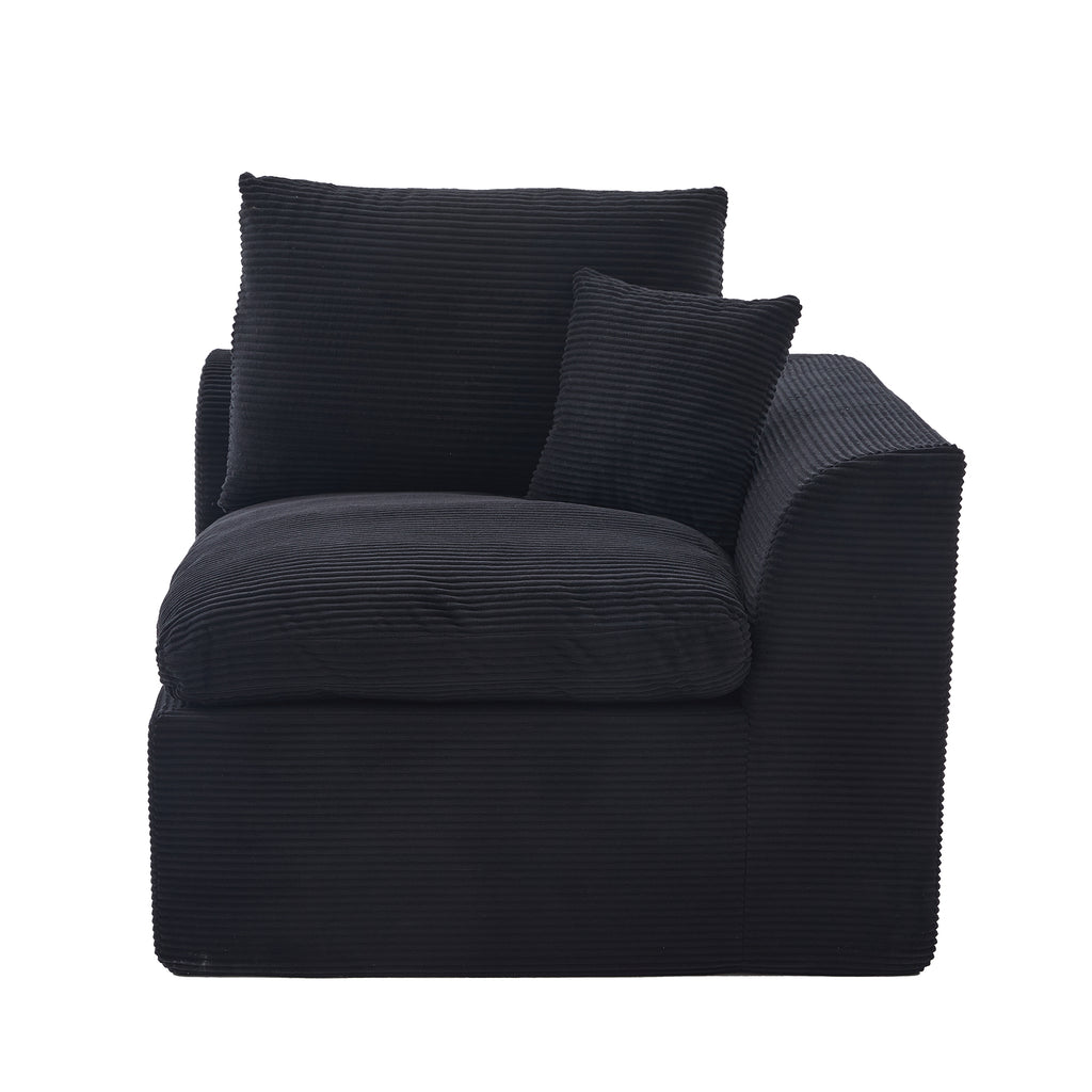 UNITED WE WIN Modular Sectional Sofa Cloud Couch,Comfy Cloud Modern Sofa,2 Seater with Cushion Covers Removable Furniture for Living Room Bedroom Apartments Dorms,No Assembly Required - Grand Goldman Shop
