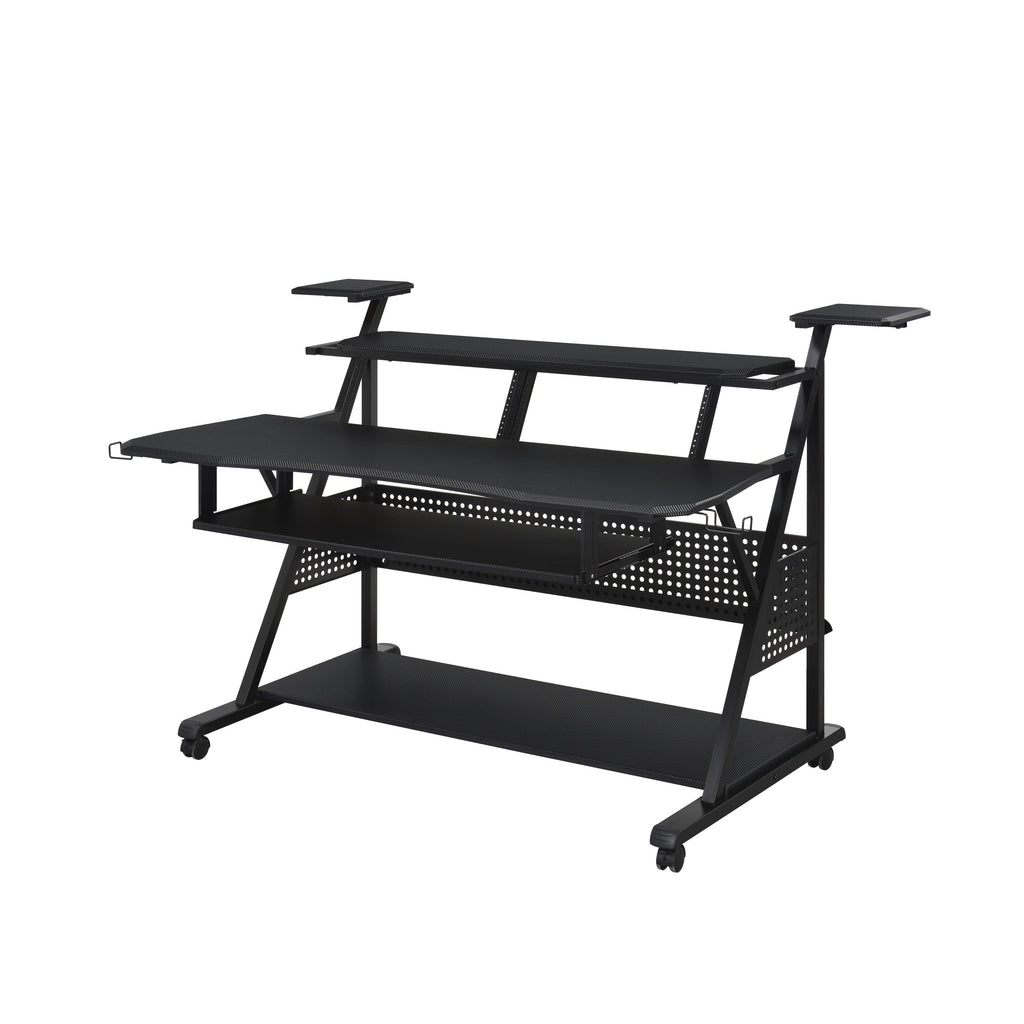Willow Black Finish Music Desk | Premium Home Decor - Grand Goldman