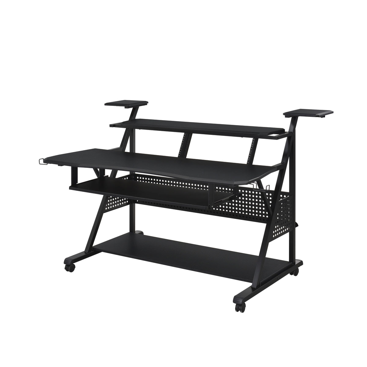 Willow Black Finish Music Desk | Premium Home Decor - Grand Goldman