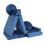 14pcs Kids Sofa Modular Play Couch,Child Sectional Sofa to Boost Creativity,Boys and Girls DIY Creativing Playroom Couch Furn