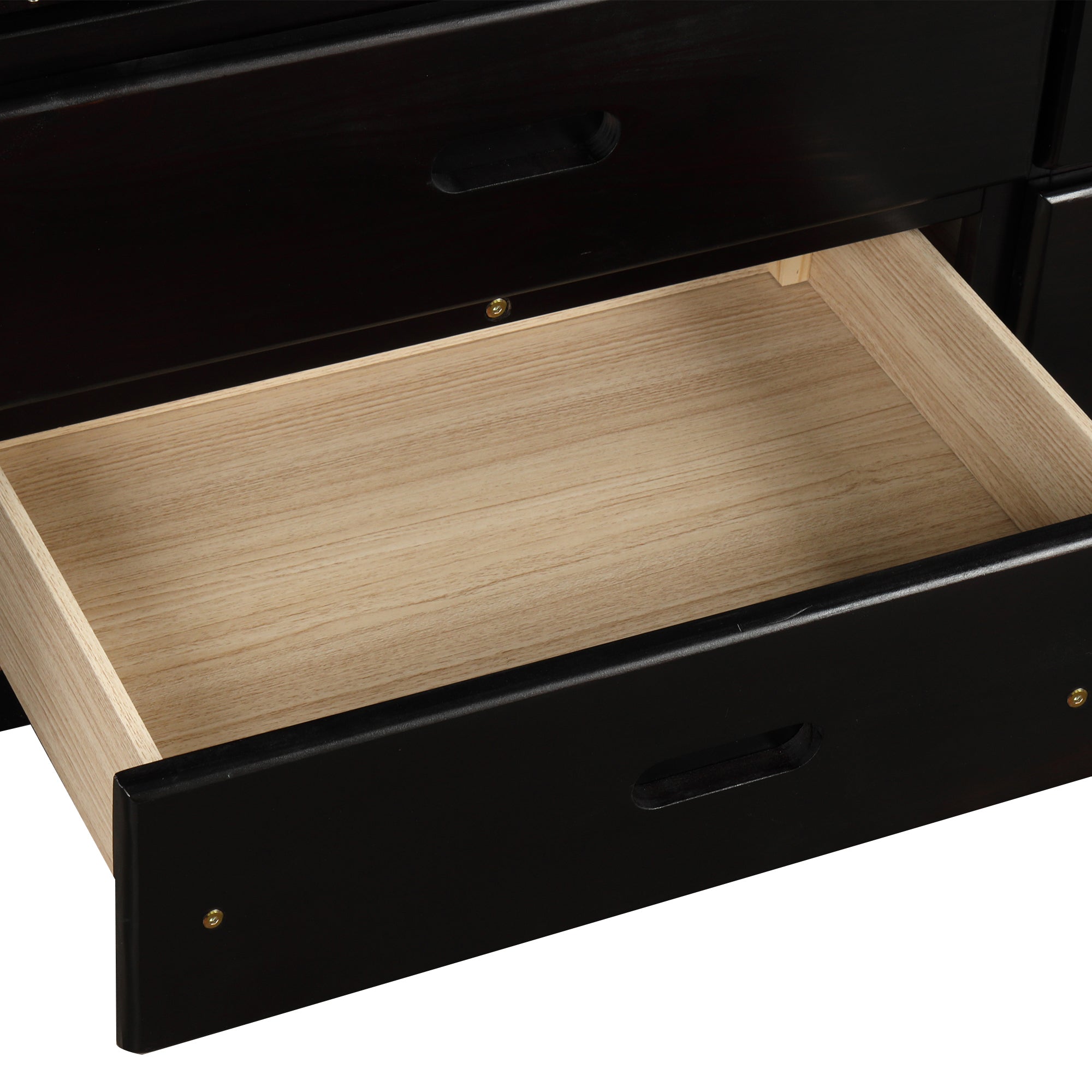 Orisfur. Twin Size Platform Storage Bed Solid Wood Bed with 6 Drawers - Grand Goldman Shop