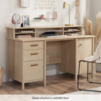 Hutch with Storage Cubbyholes, Maple finish - Grand Goldman
