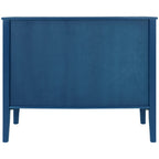 U_STYLE Adjustable Shelf Storage Sideboard with 3 Retro Metal Handles and 4 Pinewood Legs, for Entryway, Living Room, Study Room, Dining Room - Grand Goldman Shop