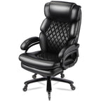 Stylish 500lbs Big and Tall Office Chair for Heavy People Executive Office Chair with Wide Spring Seat Computer Desk Chair 36