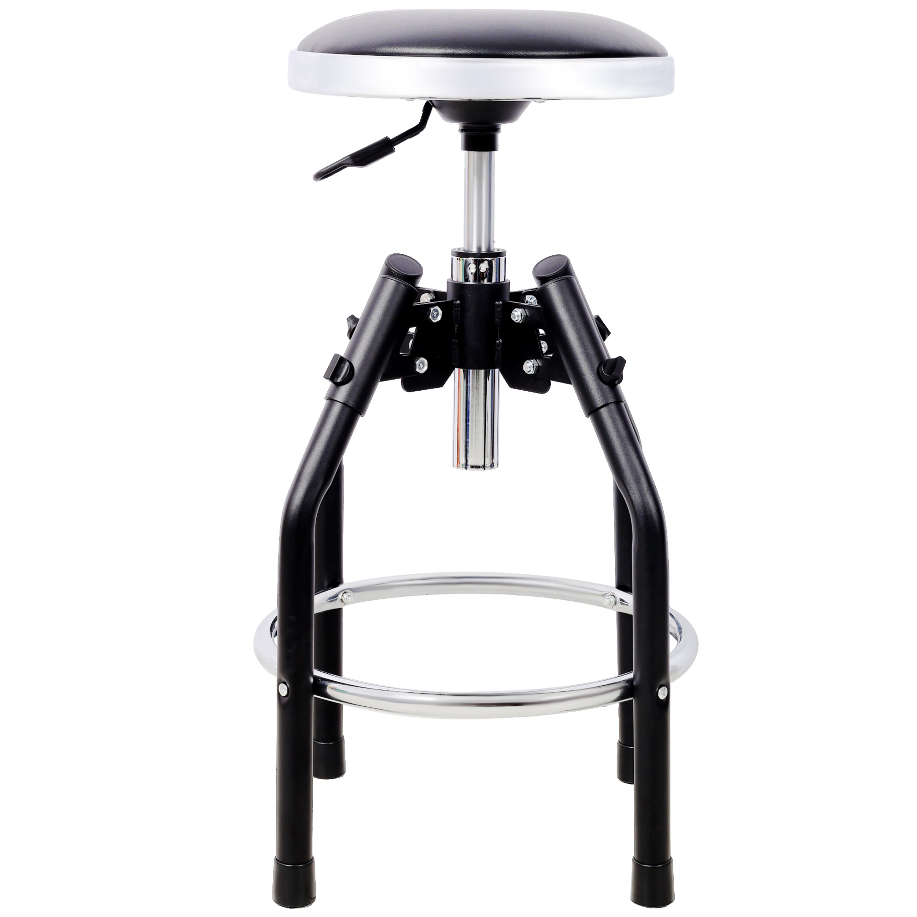 Heavy Duty Adjustable Hydraulic Shop Stool,Adjustable Mechanic Stool,Foot Rest Stool,360° Swivel - Grand Goldman Shop