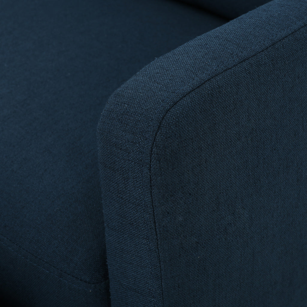 Alma Contemporary Upholstered Loveseat Recliner - Grand Goldman Shop