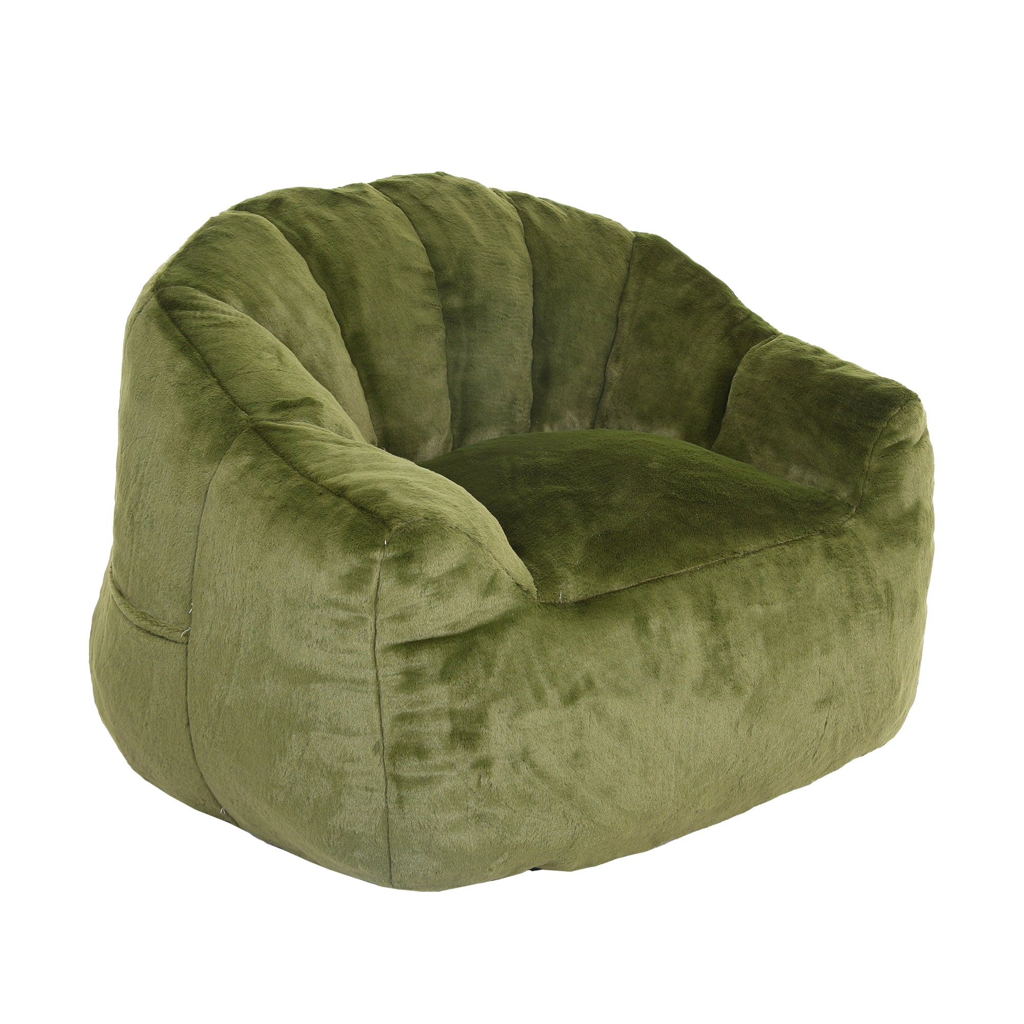 Beanbag Chair, Beanbag Sofa Chair with Armrests Stuffed High-Density Foam, Lazy Sofa Comfy Chairs Beanbag Chair for Adults in Living Room, Bedroom Reading - Grand Goldman Shop
