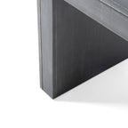Acacia Wood Dining Bench, Black - Grand Goldman Shop